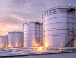 Резервуарный парк для хранения нефтепродуктов